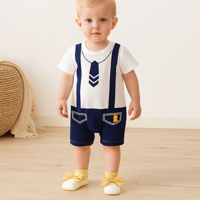 Bébé debout porte chaussure bebe fille orange blanc noeud papillon