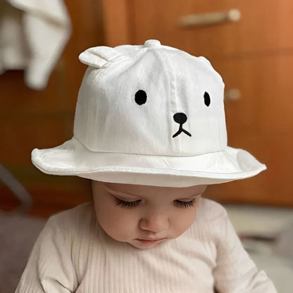 Bébé porte chapeau bebe chat blanc