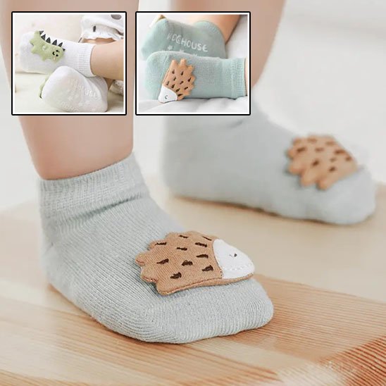 bébé porte ensemble chaussette bebe vert et blanc