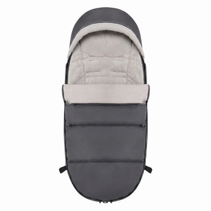 Chancelière poussette noir imperméable rêve hiver