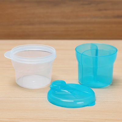 Deux ensemble boite doseuse lait design