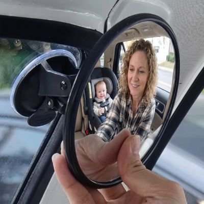 Maman ajuste miroir voiture bebe