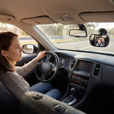 Miroir voiture bebe pour trajets sereins 