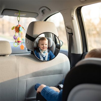 Miroir voiture bebe réglable pour surveillance facile 