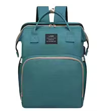 sac à langer mommy pliable vert clair